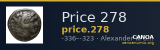 Price 278 — CANOA