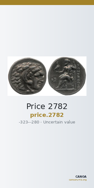 Price 2782 — CANOA