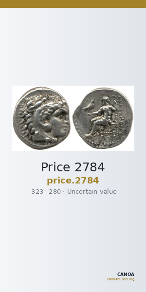 Price 2784 — CANOA