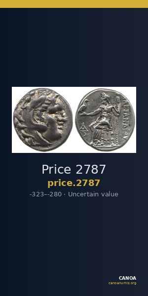 Price 2787 — CANOA