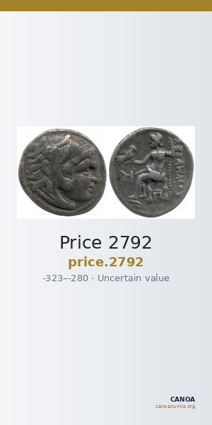 Price 2792 — CANOA