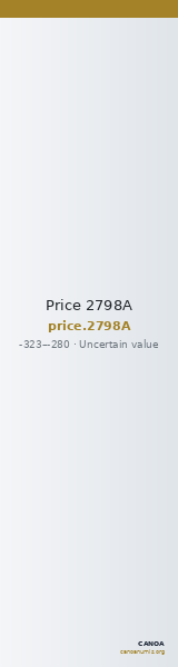 Price 2798A — CANOA