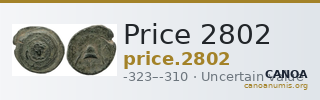 Price 2802 — CANOA