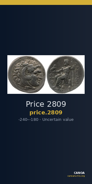 Price 2809 — CANOA