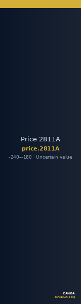 Price 2811A — CANOA