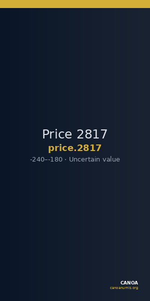 Price 2817 — CANOA
