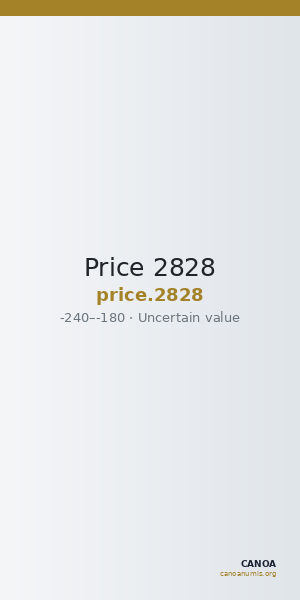 Price 2828 — CANOA