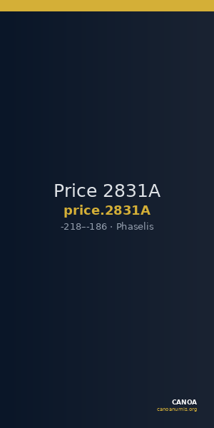 Price 2831A — CANOA