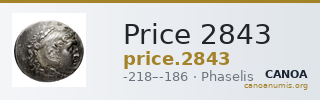 Price 2843 — CANOA