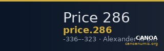 Price 286 — CANOA
