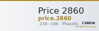 Price 2860 — CANOA