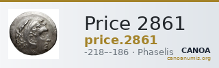 Price 2861 — CANOA