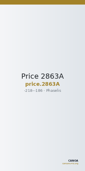 Price 2863A — CANOA