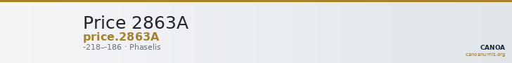 Price 2863A — CANOA