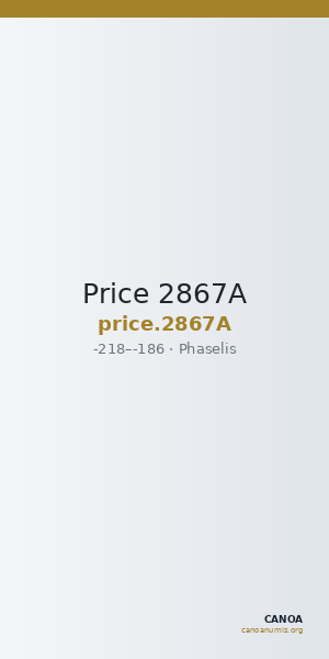 Price 2867A — CANOA