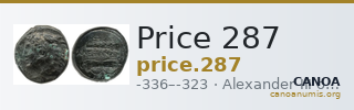 Price 287 — CANOA