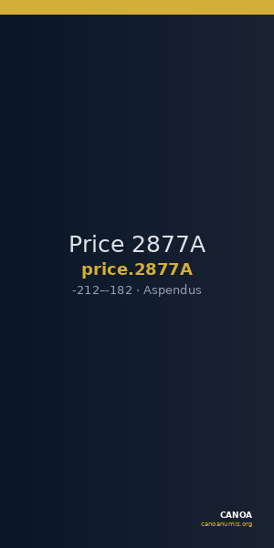 Price 2877A — CANOA