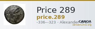 Price 289 — CANOA