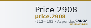 Price 2908 — CANOA