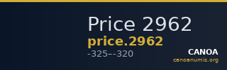 Price 2962 — CANOA
