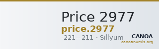 Price 2977 — CANOA