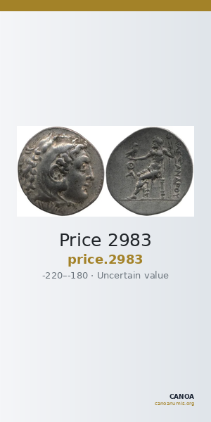Price 2983 — CANOA
