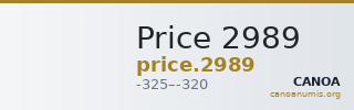 Price 2989 — CANOA