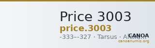Price 3003 — CANOA