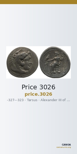 Price 3026 — CANOA