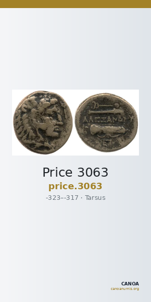Price 3063 — CANOA