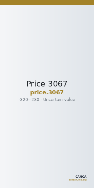 Price 3067 — CANOA