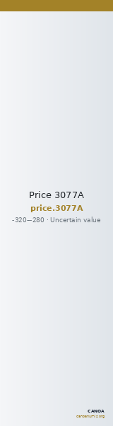 Price 3077A — CANOA