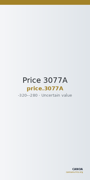 Price 3077A — CANOA