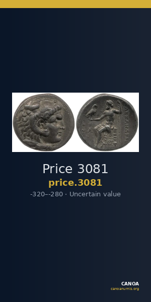 Price 3081 — CANOA