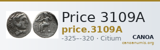 Price 3109A — CANOA