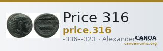 Price 316 — CANOA