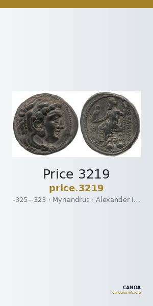 Price 3219 — CANOA