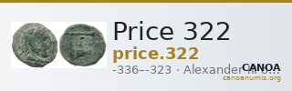 Price 322 — CANOA