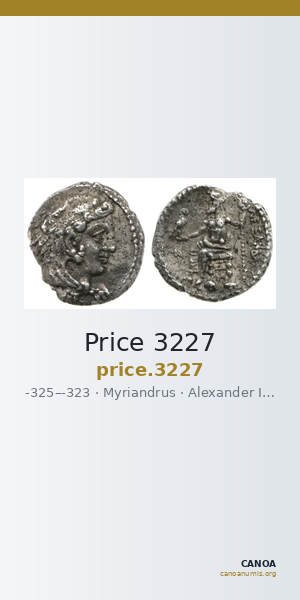 Price 3227 — CANOA