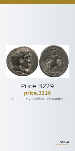 Price 3229 — CANOA