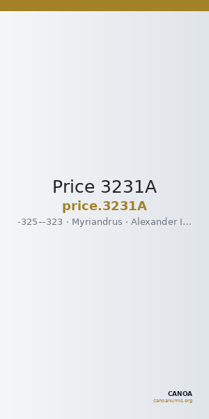 Price 3231A — CANOA