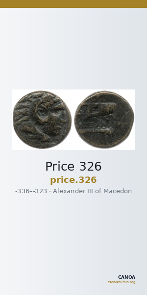 Price 326 — CANOA