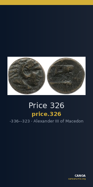 Price 326 — CANOA