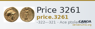 Price 3261 — CANOA