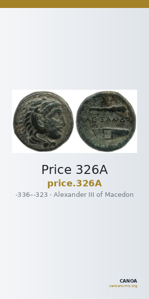 Price 326A — CANOA