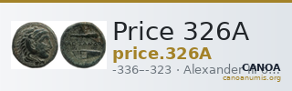 Price 326A — CANOA