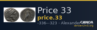 Price 33 — CANOA