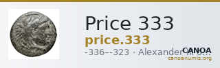 Price 333 — CANOA