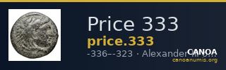 Price 333 — CANOA