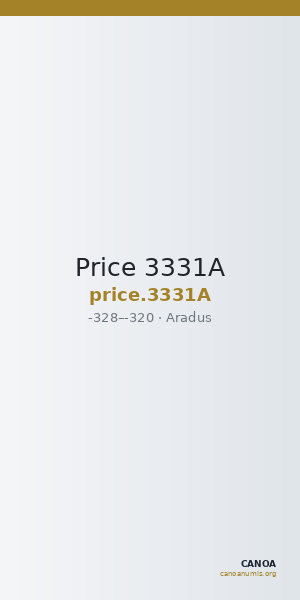 Price 3331A — CANOA